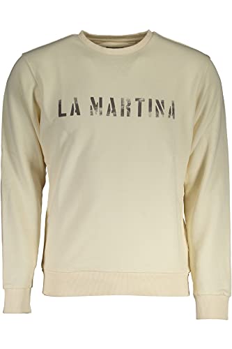 La Martina Weißer Baumwollpullover - L, ohne Farbe, Keine Farbe, no-size von La Martina