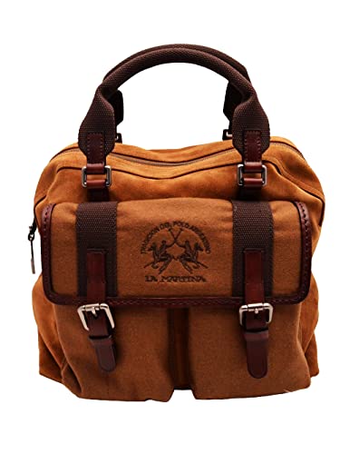 Schultertasche LA MARTINA POLO JARAMILLO Camel von La Martina