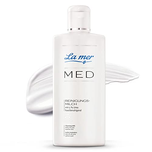 La mer MED Reinigungsmilch - Sanfte Gesichtsreinigung - Schonende und gründliche Reinigung - Für empfindliche und trockene Haut geeignet - Für Frauen und Männer - 100 ml von La Mer