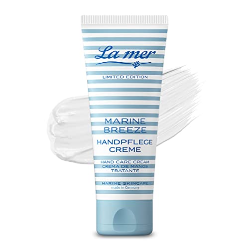 La mer Marine Breeze Handpflegecreme - Intensive Feuchtigkeit für die Hände - Pflegende Handcreme für beanspruchte Haut - Schnell einziehende und nicht fettende Creme - 75 ml von La Mer