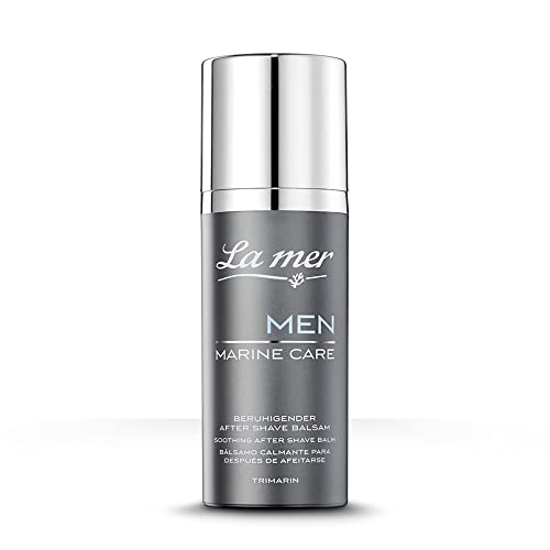 La mer Men Marine Care Beruhigender After Shave Balsam - Mildert Irritationen, Spannungen und Rasurbrand - Feuchtigkeitsspendend und beruhigend - Für empfindliche Haut geeignet - 100 ml von La Mer