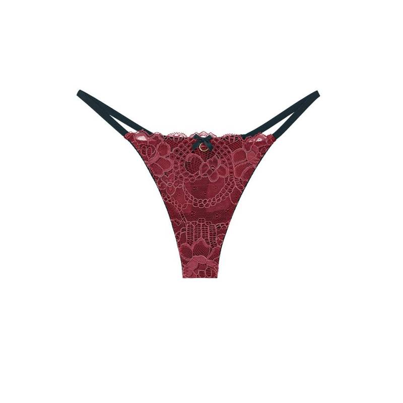 La Muel Lingerie String in limitiertem Farbton Rose Beryl weiche Bänder von La Muel Lingerie