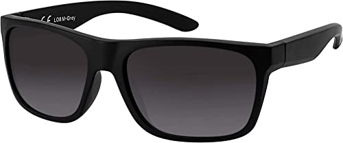 La Optica B.L.M. Sonnenbrille Herren Vintage Sport Fahrradbrille Schwarz Verlaufglas von La Optica B.L.M.