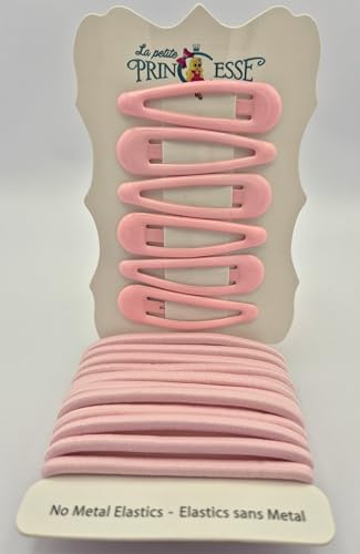 20-teiliges Haar-Accessoire-Set für Mädchen, Haargummis, 6 Haarspangen, 14 Haarbänder 20-teiliges Haar-Accessoire-Set für Mädchen, Haargummis, 6 Haarspangen, 14 Haarbänder von La Petite Princesse