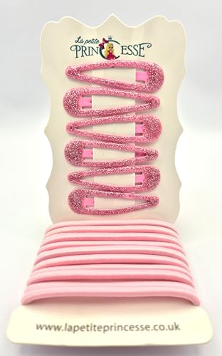 Haarzubehör, Schulset, Mädchen, 14 Haargummis, 6 Haarspangen, Rosa Haarzubehör, Schulset, Mädchen, 14 Haargummis, 6 Haarspangen, Rosa von La Petite Princesse