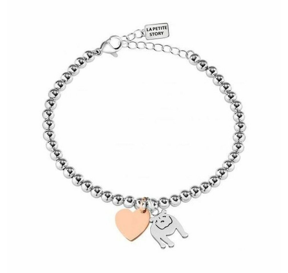 La Petite Story Armband Bicolor-Armband Hund und Herz LPS05AQI06 von La Petite Story