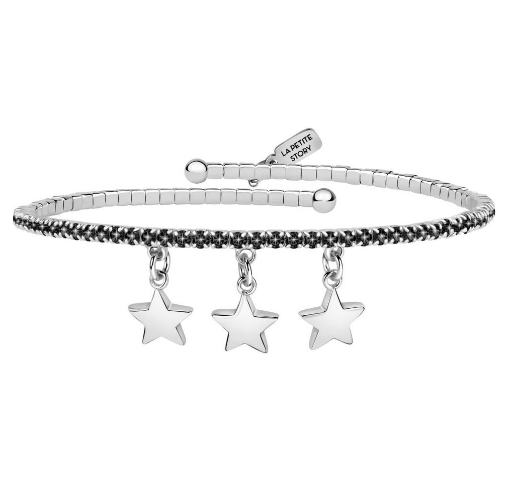 La Petite Story Armband Glittery Steel Bracelet Stars LPS05APZ17 von La Petite Story