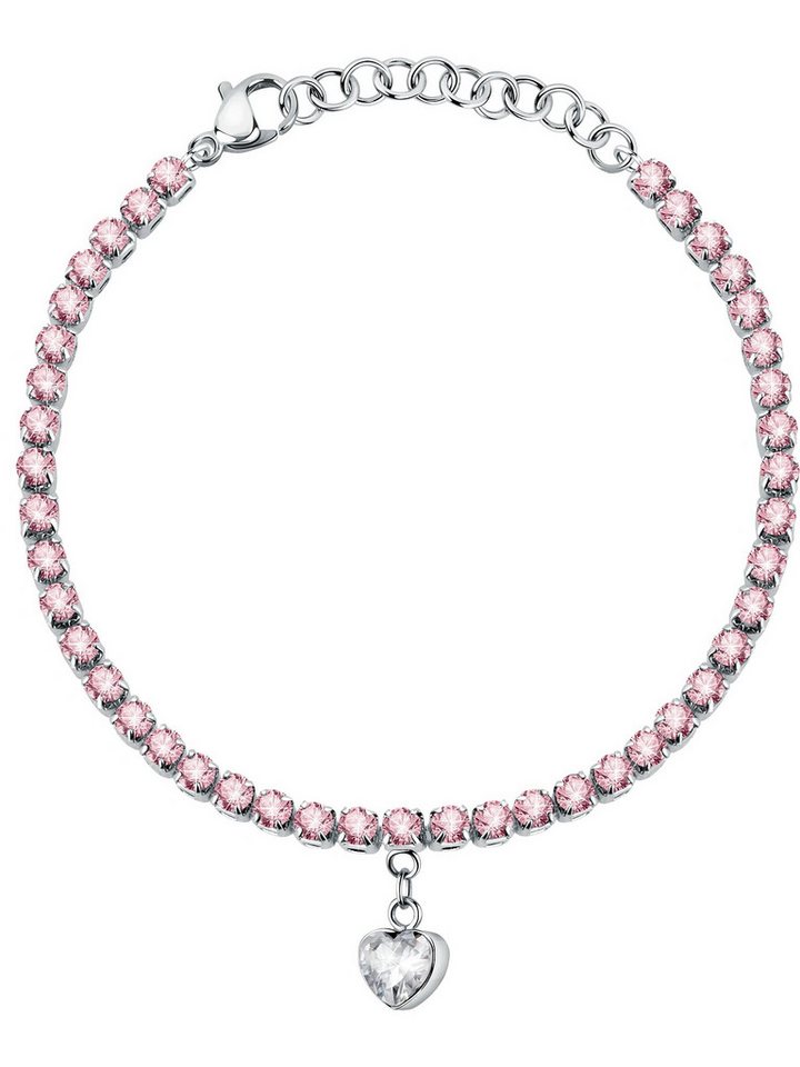 La Petite Story Armband La Petite Story Damen-Armband Edelstahl Kristall, Love von La Petite Story