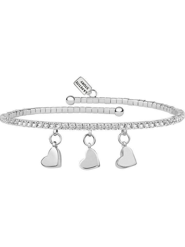La Petite Story Armband La Petite Story Damen-Armband Messing Kristall, Love von La Petite Story