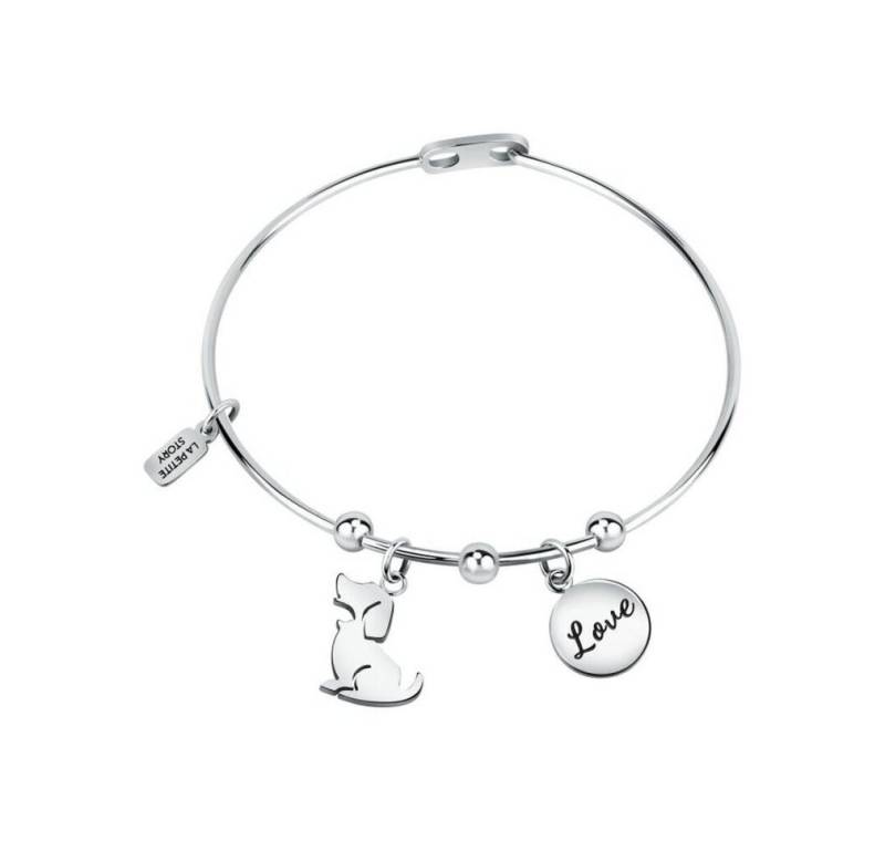 La Petite Story Armband Ocelový pevný náramek s pøívìsky Familie LPS05ASF65 von La Petite Story