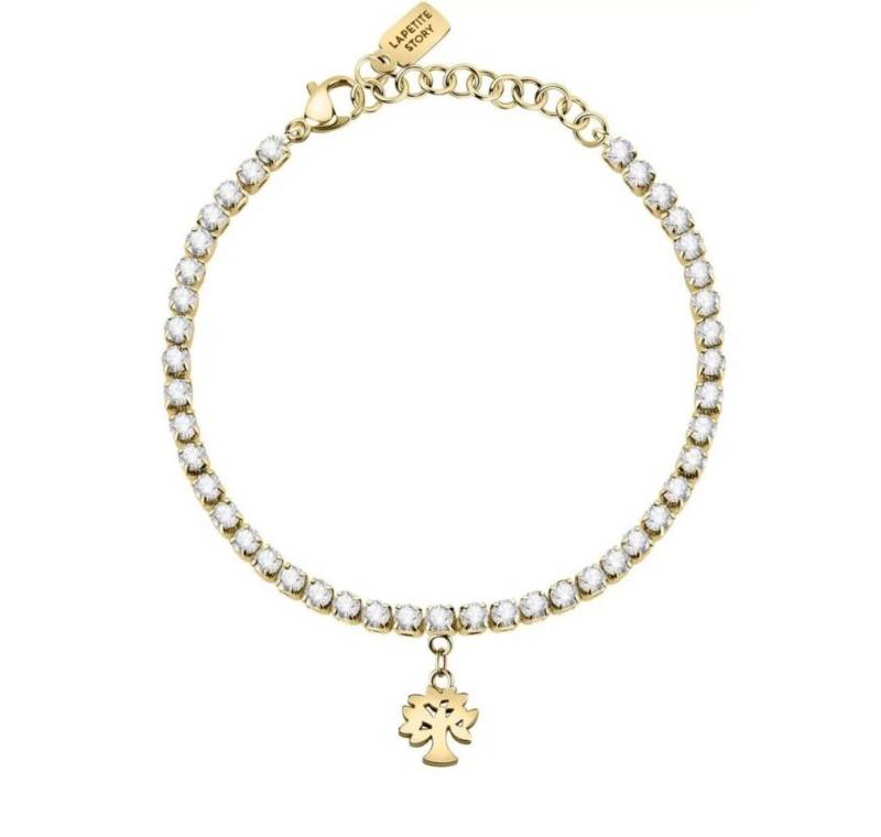 La Petite Story Armband Vergoldetes Armband mit Kristallen Tree of Life Family LPS05ASF31 von La Petite Story
