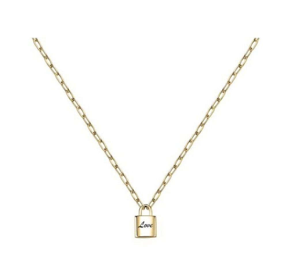 La Petite Story Kette mit Einhänger Gold-plated necklace with padlock Love LPS10ASD04 La Petite Story Kette mit Einhänger Gold-plated necklace with padlock Love LPS10ASD04 von La Petite Story