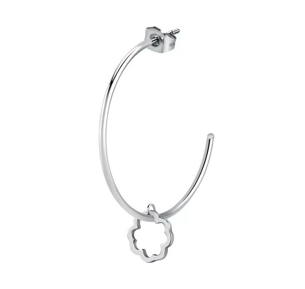 La Petite Story Ohrring-Set Einzelne Ohrringe aus Stahl mit einem Glücksanhänger LPS02AQM17 von La Petite Story