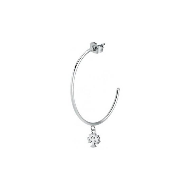 La Petite Story Paar Ohrstecker Steel single earrings with the Tree of Life pendant LPS02AQM19 von La Petite Story