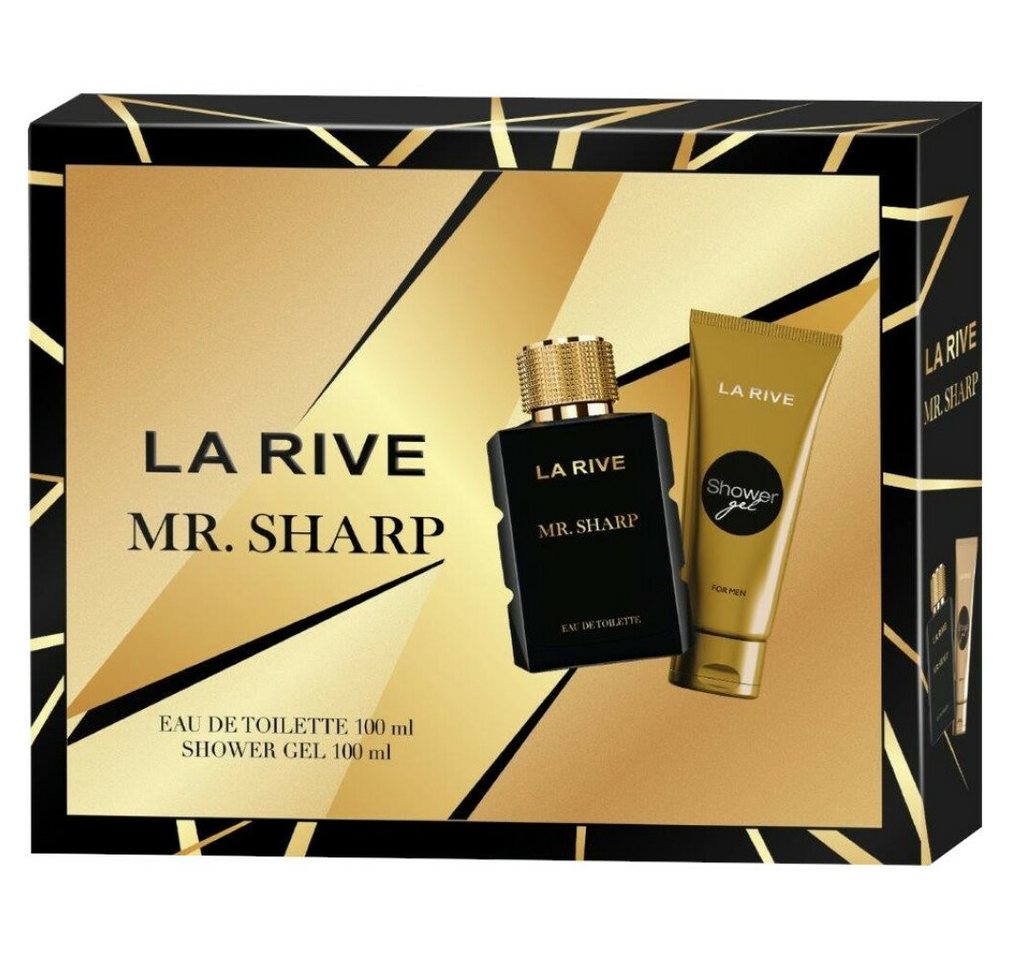 La Rive Duft-Set for Men Mr.Sharp Geschenkset (EdT 100ml+Duschgel 100ml) von La Rive