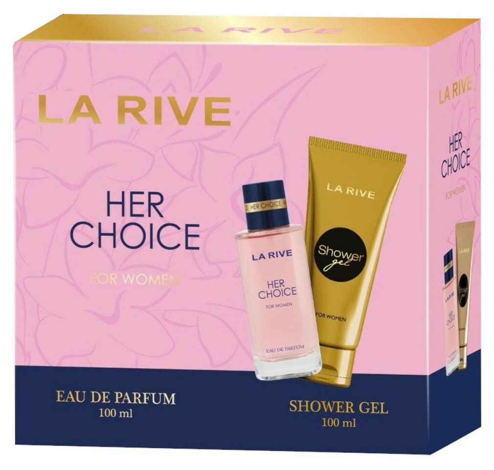 La Rive Eau de Parfum for Woman Her Choice Geschenkset (EdP 100ml+Duschgel 100ml) von La Rive