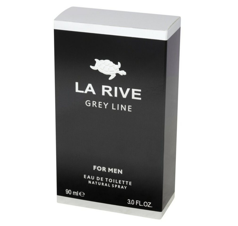 La Rive Eau de Toilette Grey Line Eau De Toilette Spray 90ml für Männer von La Rive