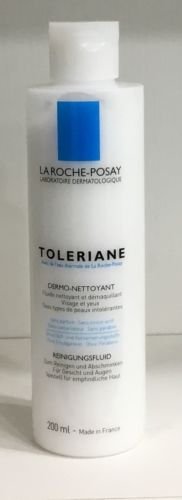 LA ROCHE POSAY TOLERIANE Fluid Dermo Make-up-Entferner für Gesicht und Augen, 200 ml von La Roche-Posay