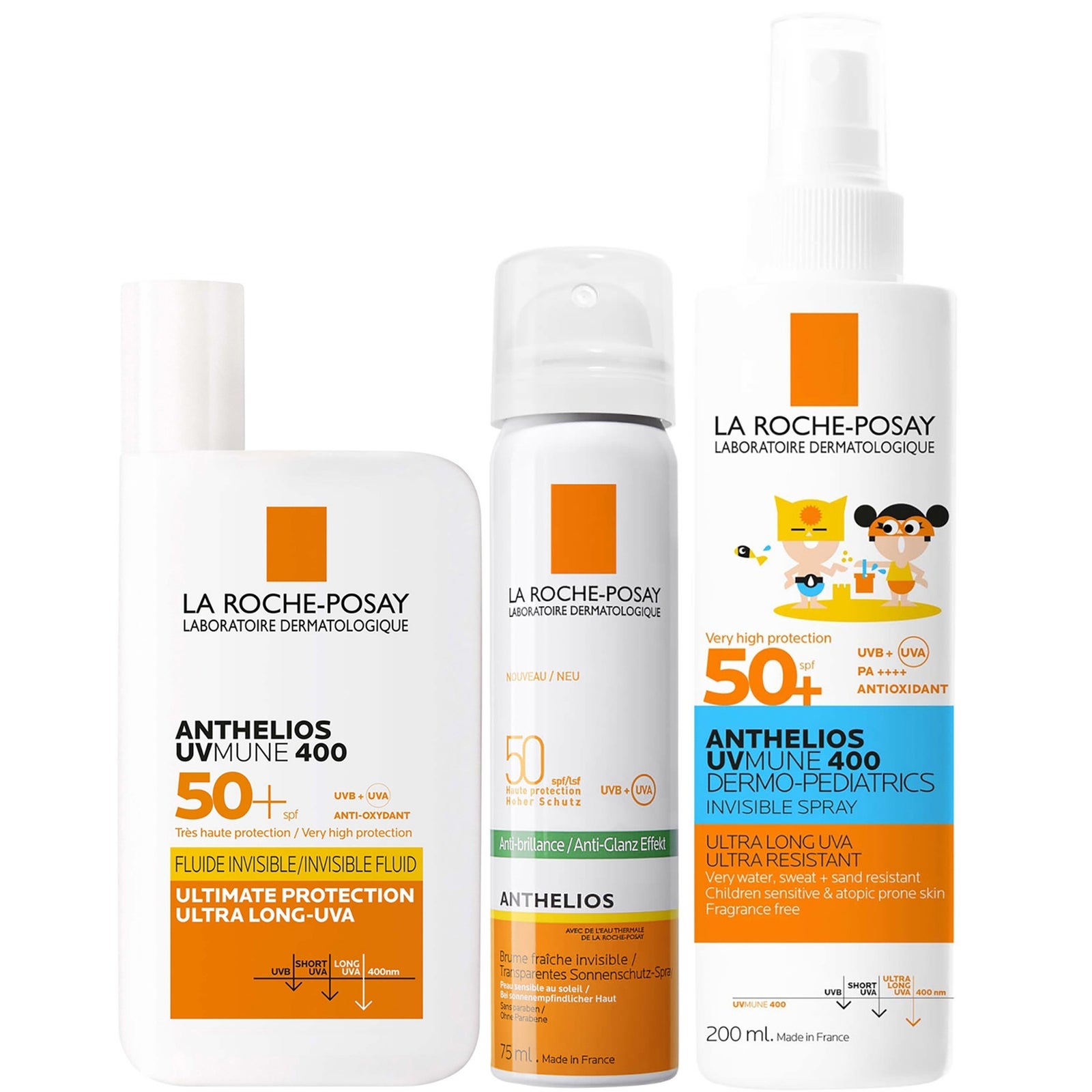 La Roche-Posay Anthelios Family SPF50 Trio Bundle von La Roche-Posay