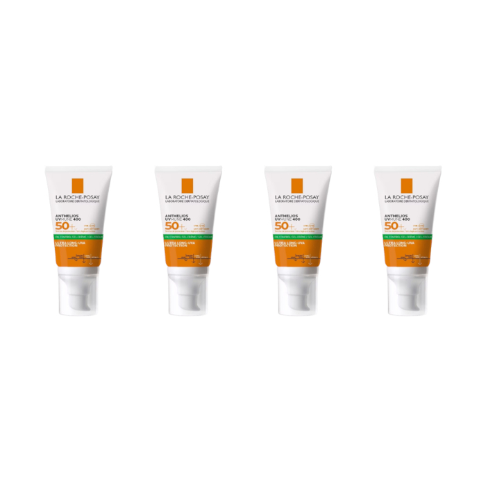 La Roche Posay Anthelios UVmune 400 Oil Control Gel-Cream SPF50+ - 50ml (4ea) set von La Roche Posay