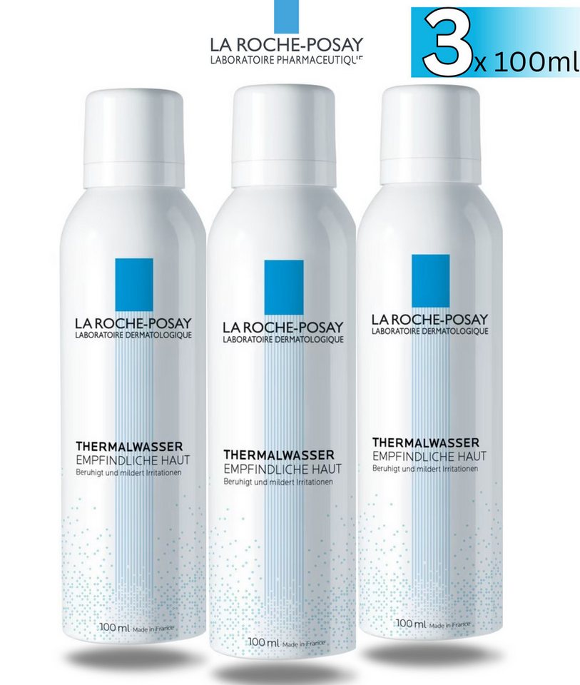 La Roche-Posay Gesichtsspray Thermalwasser Spray 3er Pack - 3x 100ml von La Roche-Posay