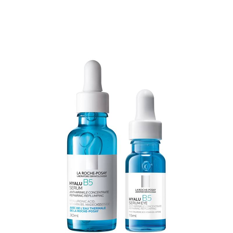 La Roche-Posay Replump and Hydrate Hyalu B5 Duo: Face Serum and Eye Cream Hyaluronic Acid Concentrated Care von La Roche-Posay
