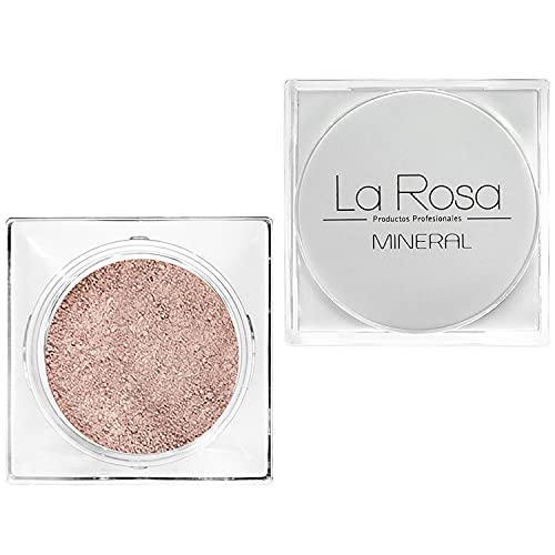 LaRosa MINERAL FOUNDATION Nr. 54 LIGHT PEACH – Für mittlere Haut mit rosigem Unterton – Frisches Finish mit Pfirsich-Nuance – Puder & Make-up – Vegan, Talkfrei – 4,5 g von La Rosa Productos Profesionales