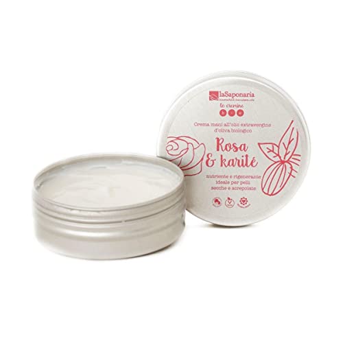 Handcreme mit Hagebutte und Shea Butter 60ml von La Saponaria