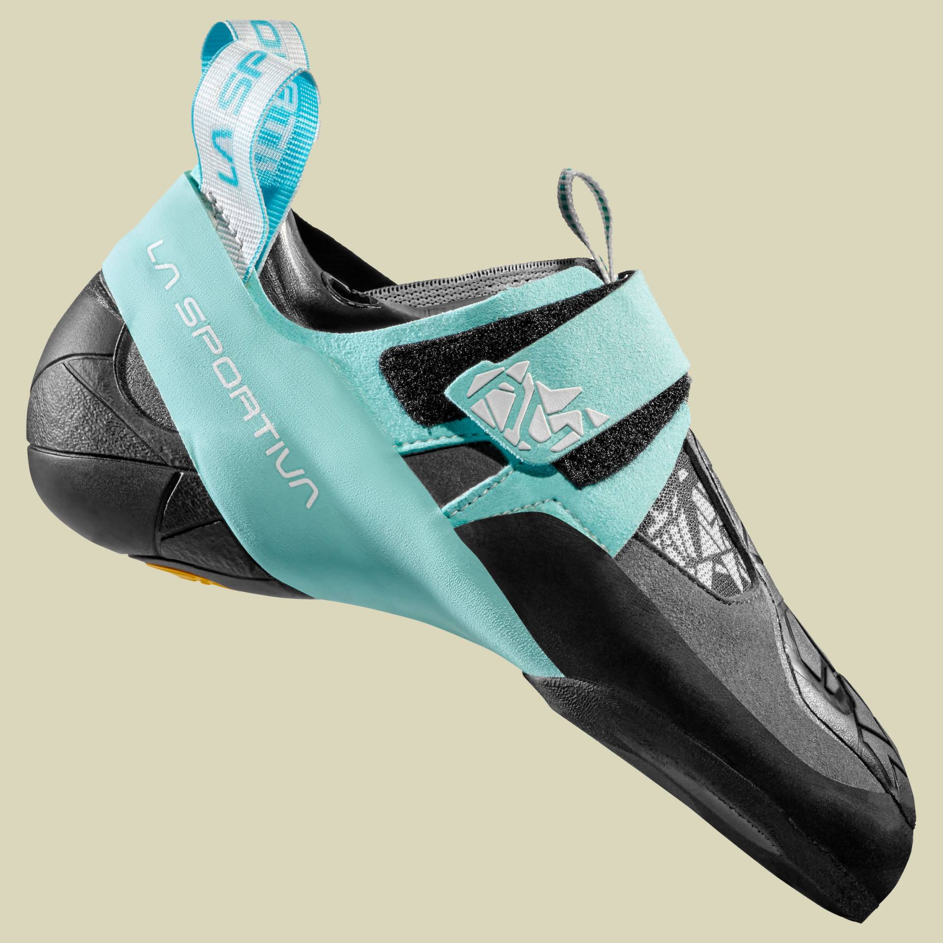 Skwama Vegan Women mehrfarbig 37,5 - carbon/turquoise von La Sportiva S.p.A.