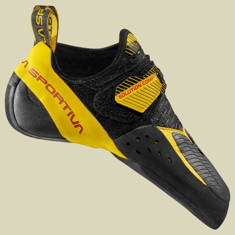 Solution Comp Man schwarz 42 - black/yellow von La Sportiva S.p.A.