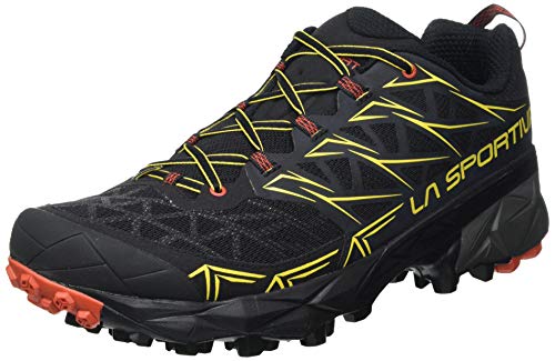 LA SPORTIVA M Akyra Schwarz - Zuverlässiger innovativer Herren Mountain Running Schuh, Größe EU 41.5 - Farbe Black von LA SPORTIVA