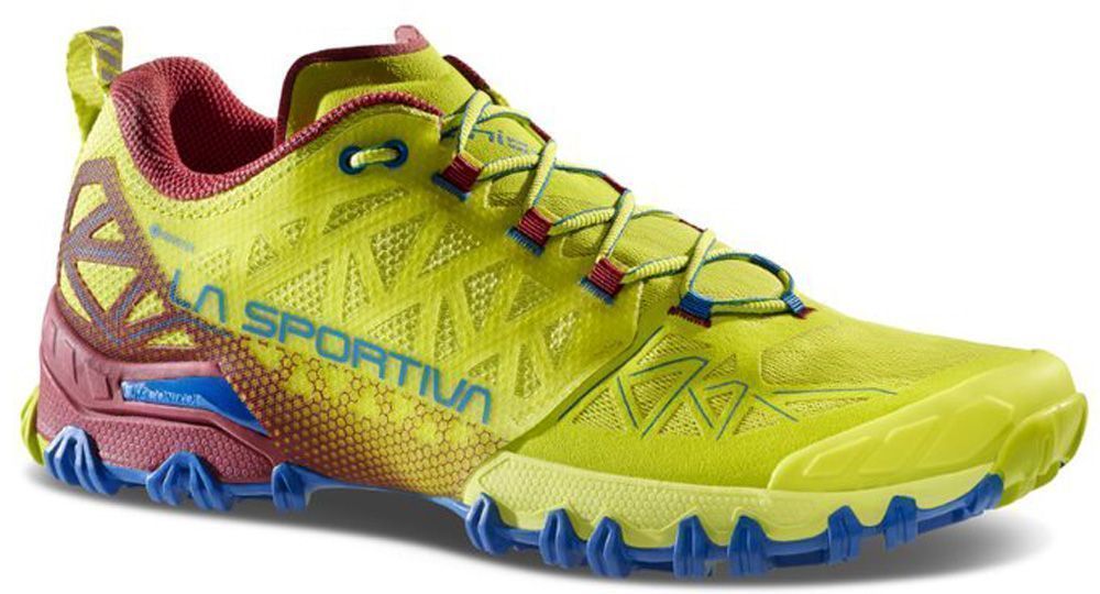 La Sportiva Bushido II GTX Herren Trailrunningschuh lime punch/sangria 43 von La Sportiva