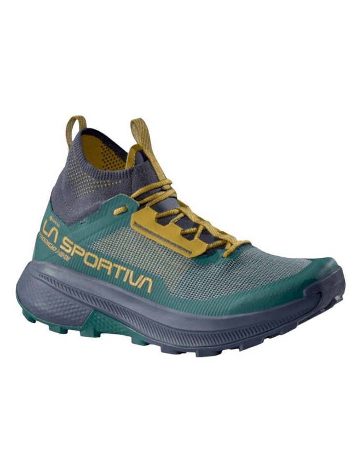 La Sportiva Prodigio Hike GTX (Fast-Hiking, wasserdicht) blau/grün Herren Wanderschuh von La Sportiva