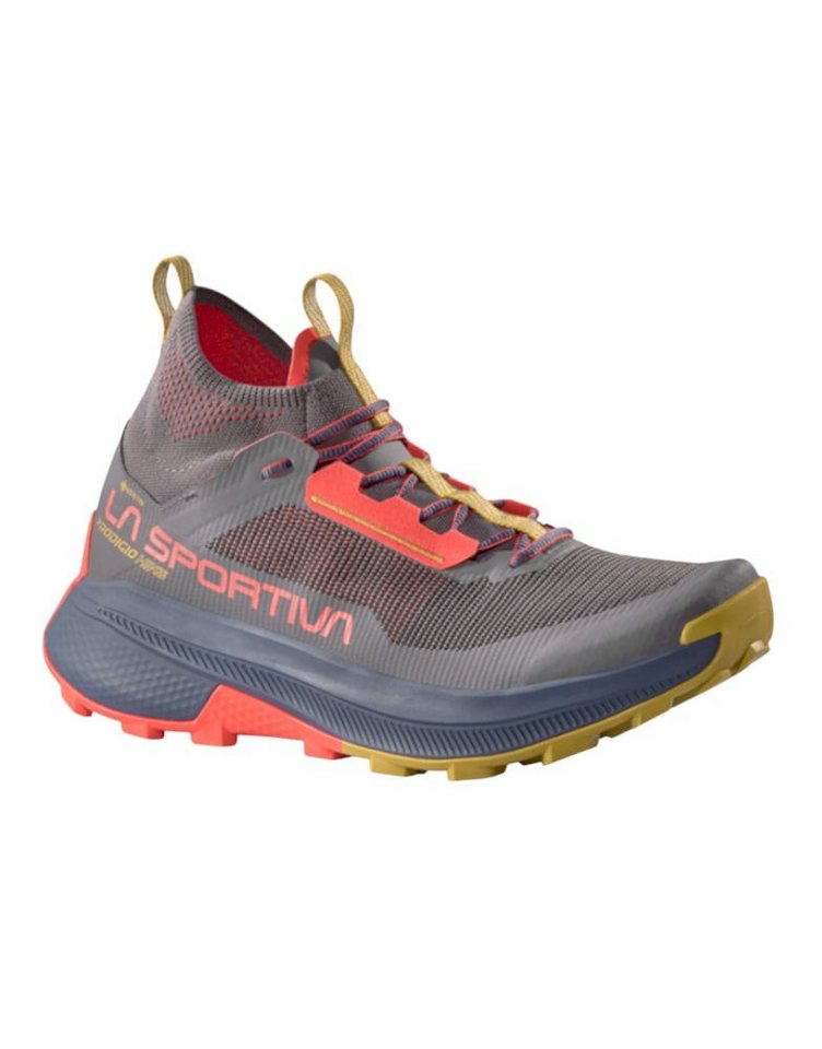 La Sportiva Prodigio Hike GTX (Fast-Hiking, wasserdicht) onyxgrau/rot Herren Wanderschuh von La Sportiva