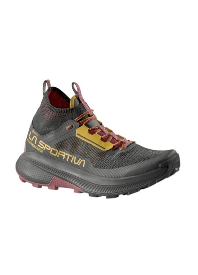 La Sportiva Prodigio Hike GTX (Fast-Hiking, wasserdicht) schwarz/savanagelb Herren Wanderschuh von La Sportiva