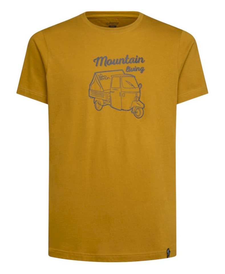 La Sportiva T-Shirt Wander-/Freizeit Ape - Mountain Living - (Baumwolle) savanagelb Herren von La Sportiva