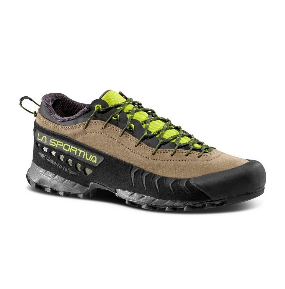 La Sportiva TX 4 (Zustieg) braun/limegrün Herren Wanderschuh von La Sportiva