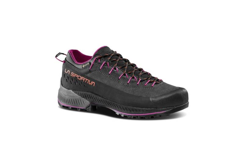La Sportiva TX 4 Evo GTX Women - Damen Zustiegsschuh - carbon/springtime Wanderschuh von La Sportiva