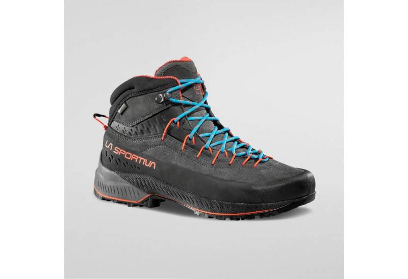 La Sportiva TX4 Evo Mid GTX - Herren Wanderschuh - Carbon/Cherry Tomato Wanderschuh von La Sportiva