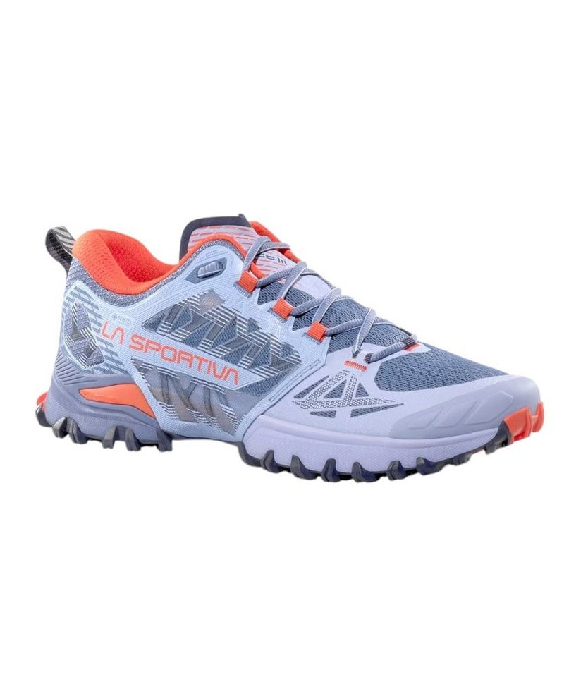 La Sportiva Trail-Laufschuhe Bushido III GTX (wasserdicht) blau/hellgrau/orange Wanderschuh von La Sportiva
