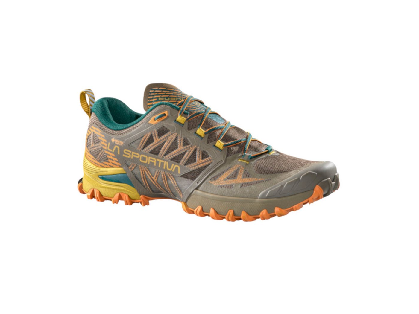 La Sportiva Trail-Laufschuhe Bushido III GTX (wasserdicht) braun/orange Herren Wanderschuh von La Sportiva