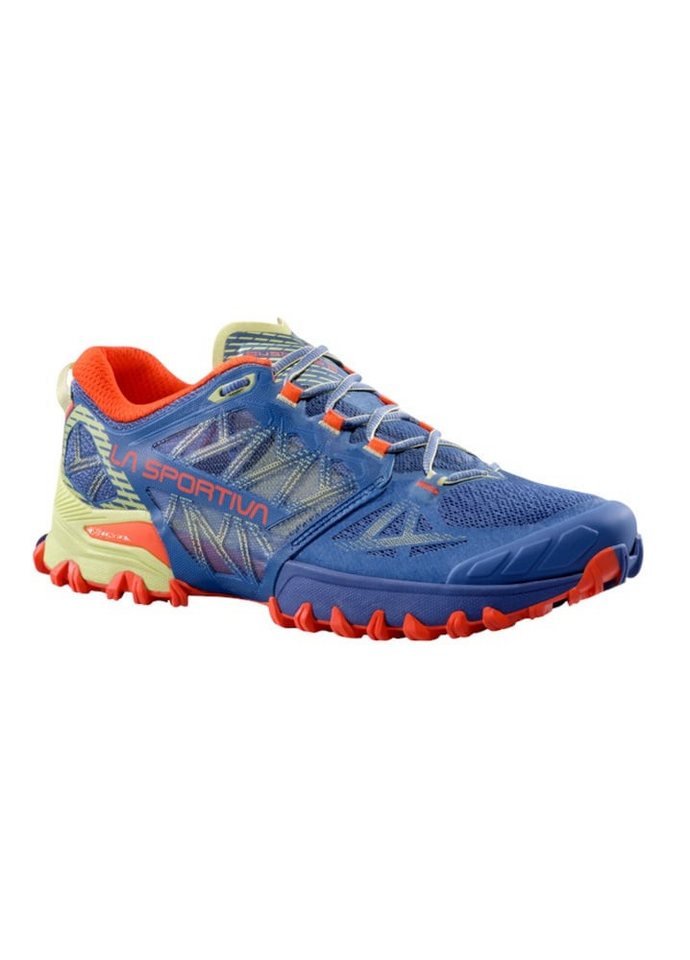 La Sportiva Trail-Laufschuhe Bushido III blau/rot Damen Wanderschuh von La Sportiva