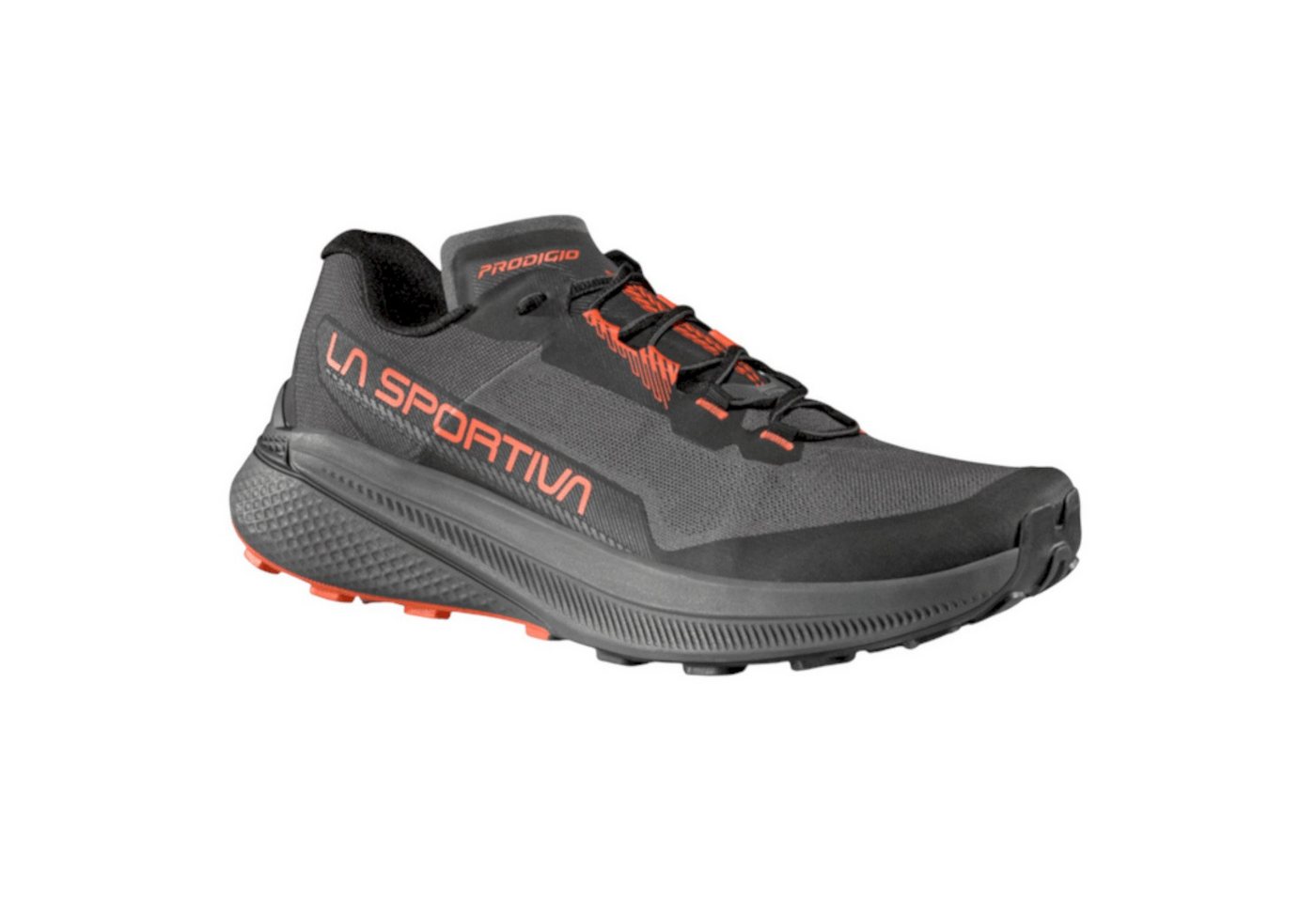 La Sportiva Trail-Laufschuhe Prodigio carbongrau/cherry Herren Wanderschuh von La Sportiva