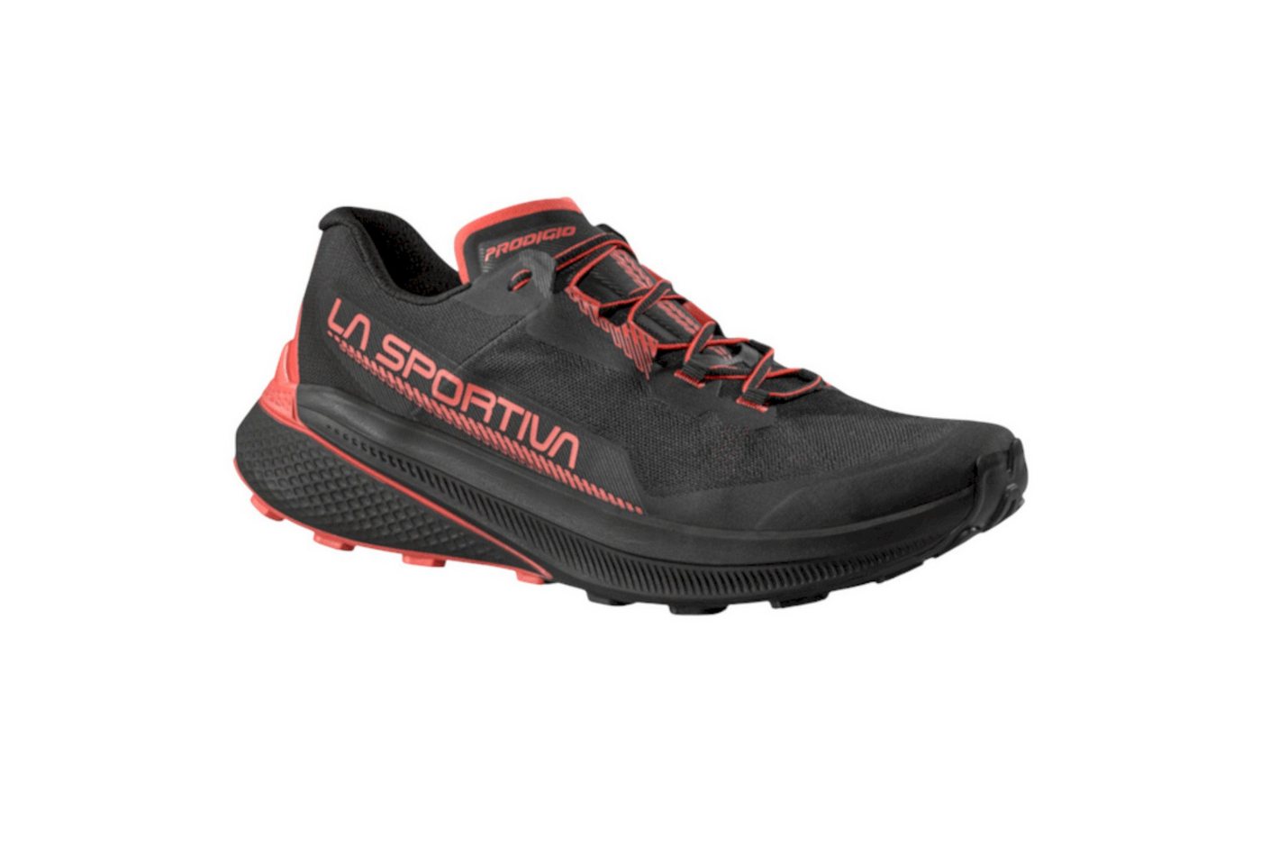 La Sportiva Trail-Laufschuhe Prodigio schwarz/rot Herren Wanderschuh von La Sportiva