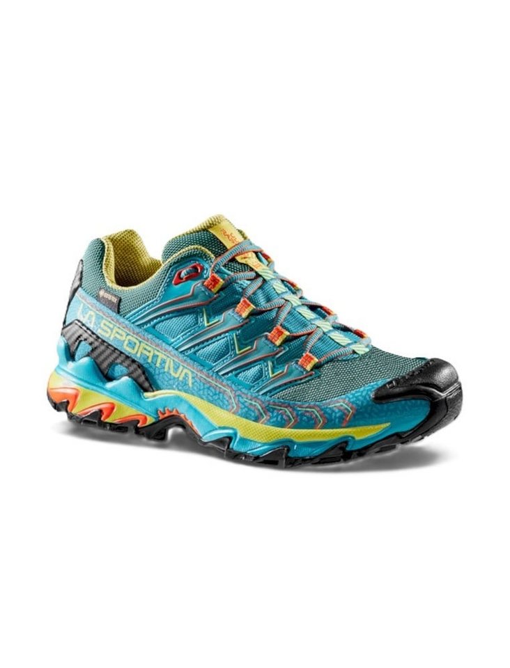 La Sportiva Trail-Laufschuhe Ultra Raptor II GTX (wasserdicht) blau/gelb Damen Wanderschuh von La Sportiva