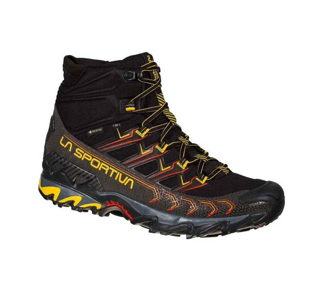 La Sportiva Trail-Laufschuhe Ultra Raptor II Mid GTX (wasserdicht) schwarz/gelb Wanderschuh von La Sportiva