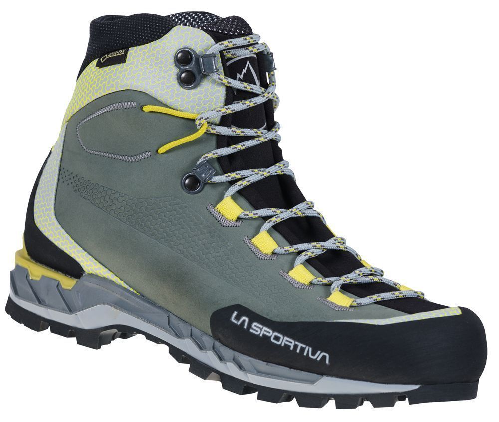 La Sportiva Trango Tech Leather GTX Damen Bergschuh clay/celery 37,5 von La Sportiva