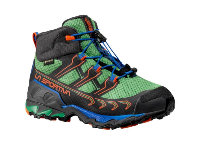 La Sportiva Wanderschuhe Ultra Raptor II Mid GTX (wasserdicht) grün/carbongrau Laufschuh von La Sportiva