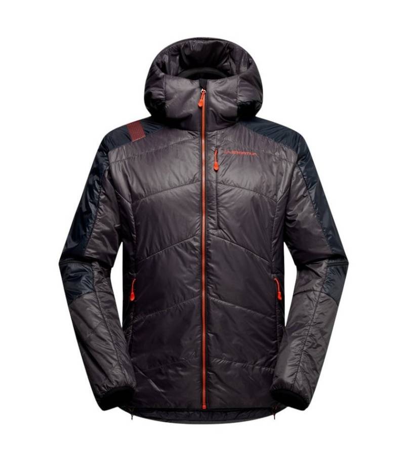 La Sportiva Winterjacke Alpine Guide Primaloft Hoody (Primaloft®Gold, warm) carbongrau Herren von La Sportiva