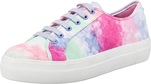 La Strada 1905091 Damen Sneaker Lilac Pink Tie Dye Canvas EUR 40 von La Strada